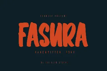 Fasura - Handwritten Font