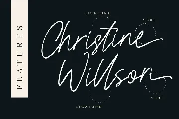 Gaston & Jacklyn Stylish Signature font