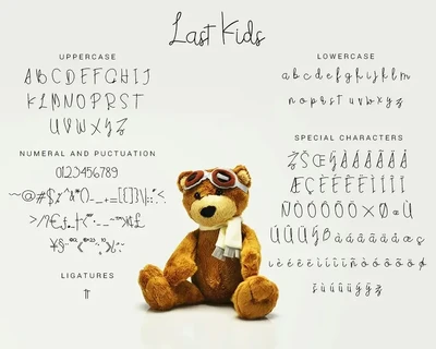 Last Kids font