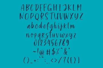 Glamkilla - Handwriting Brush Font