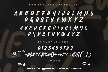 The Brown Fox Stylish Marker font