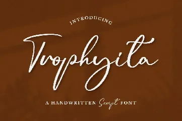 Trophyita font