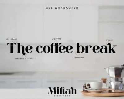 Miftah-Modern Serif Font