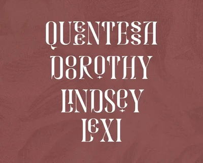Beckos - Unique Display Serif font