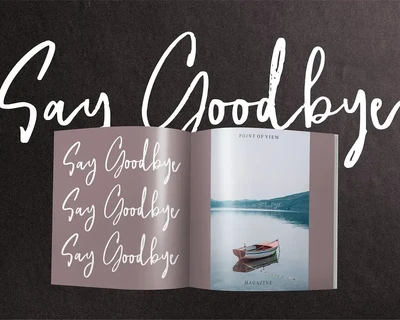 Kally | Brush Script Font