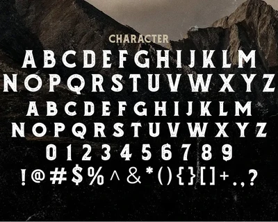 Gladius Vintage Display Typeface font