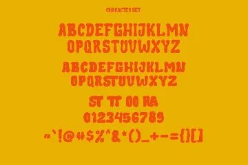 Goskha Display Font