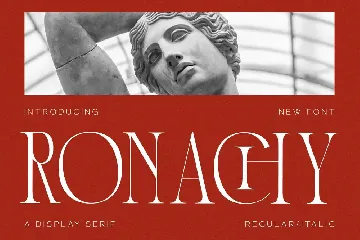 Ronachy A Display Serif Font LS