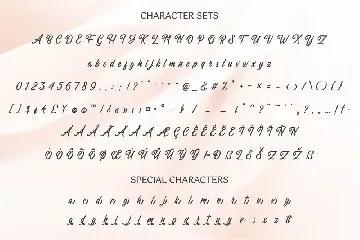 Dhealova - Romantic Script font