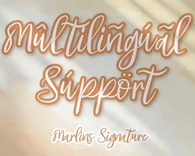 Marlins Signature - Handwritten Script fonts