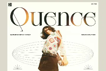 Quence font