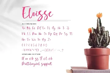 Eloisse-Elegant Handwritten Font
