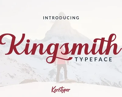 Kingsmith Script Font