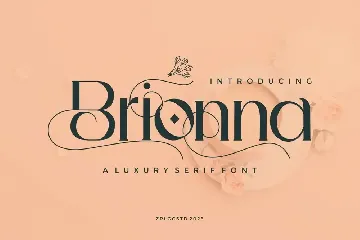 Brionna Luxury Serif Font