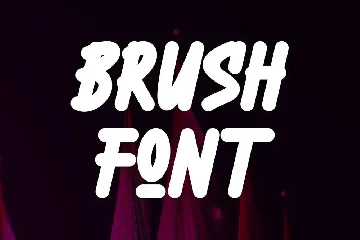 The Bhagoel - Brush Font