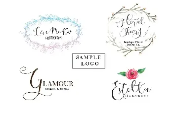 Be Grateful Script wedding Signature font