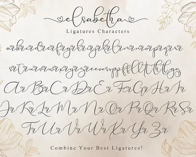 Elsabetha Script font