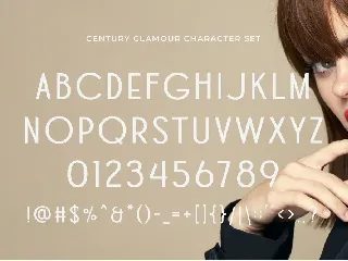 Century Glamour - Stylish Sans Serif. font