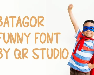 BATAGOR - CUTE FONT