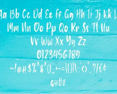 Pokaloca | Brush font