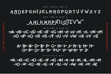 The Hero Archer Typeface font
