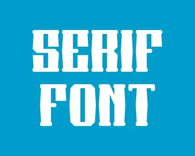 Blues Sloger font
