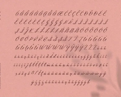 Inola Handlettered Font