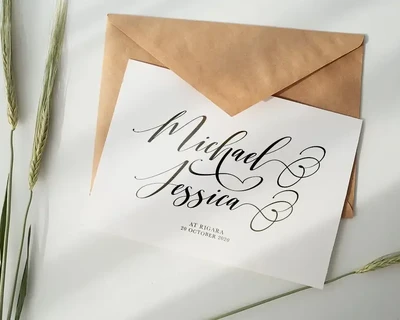 Shington Script font