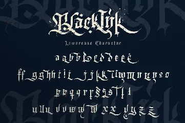 Blackink - Blackletter Font