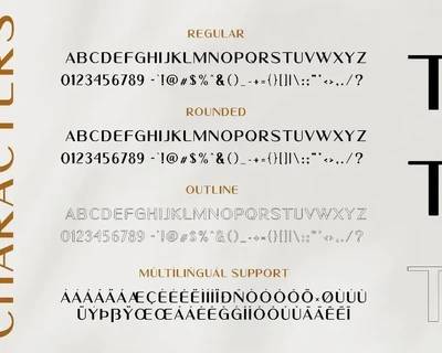 Mango Exotica Modern Minimalism Font