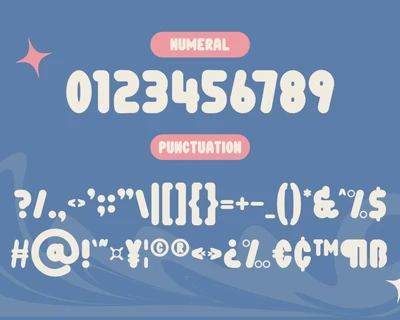 Blumooni - Bubble Font Style