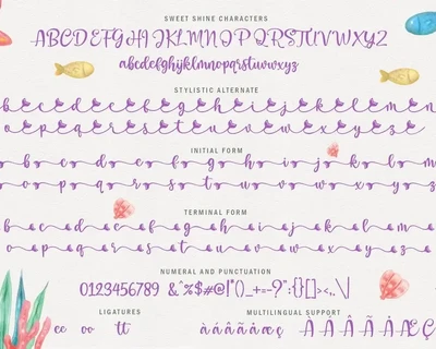 Mermaid Stories Crafting Font