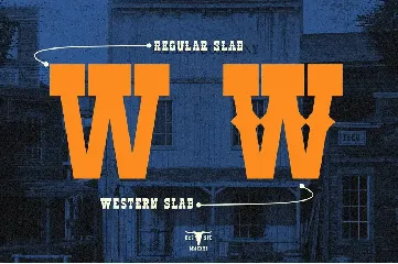 Westimor - Western Retro Font Family