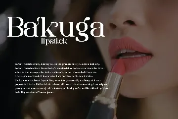 Bakuga font