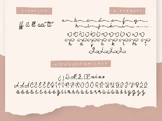 Fioretta Monoline Signature font