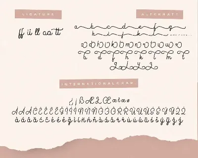 Fioretta Monoline Signature font