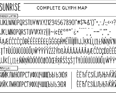 Papaya Sunrise font