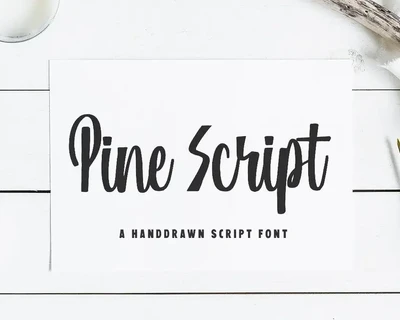 Pine Script font
