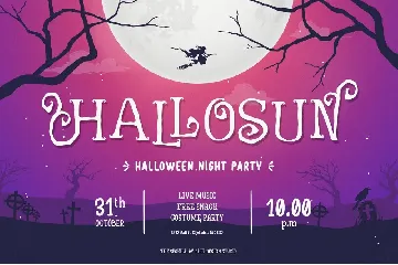 The Spokill Halloween Typeface font