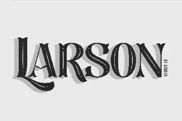 Larson font