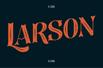 Larson font