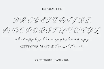 Marshella Script font