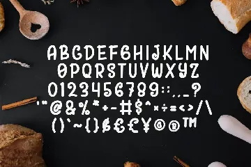 Bread Brown - Display Handwriting Font