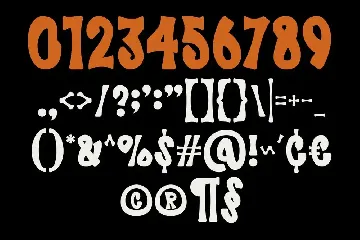 Lossend - Modern Scary Font