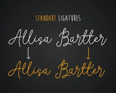 Ballet Script font
