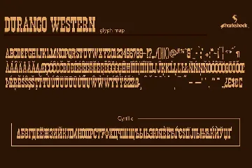 Durango Western font