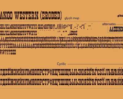 Durango Western font