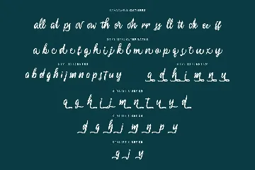 Rossegenia - Cursive Script Font