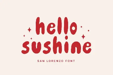 San Lorenzo - Fat Display Font