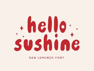 San Lorenzo - Fat Display Font